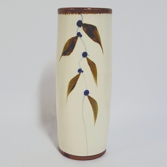 Gorgeous Studio Pottery Piece, 10.5" Vase, Artist Signature - Picture 1 of 11